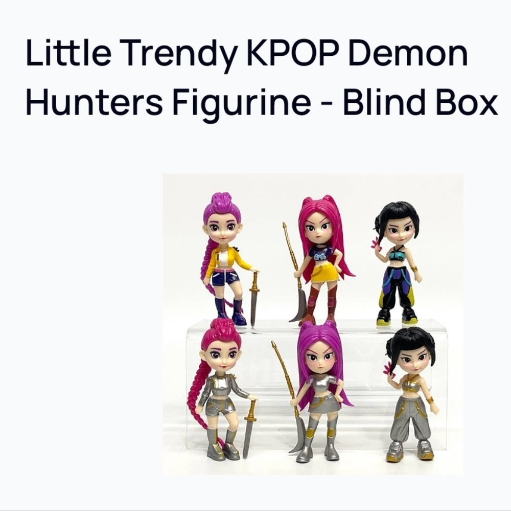 #05 Trendy KPOP Demon Hunters Figurine Keychain - Picture 7 of 10